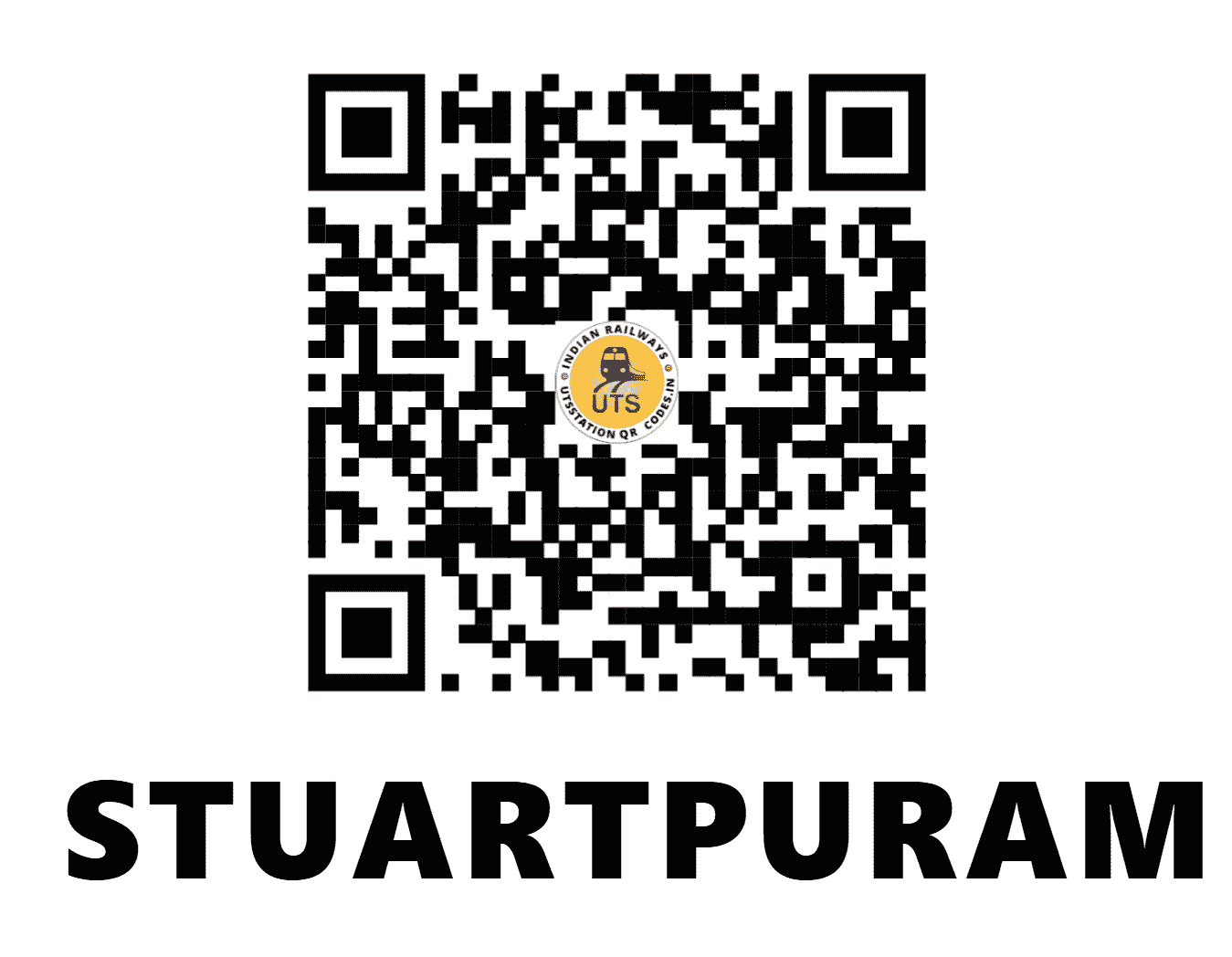 UTS QR Code for STUARTPURAM - SPF - SC (ANDHRA PRADESH)